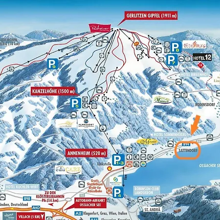 Apartament Mit Seeblick - Ossiacher Gerlitzen *